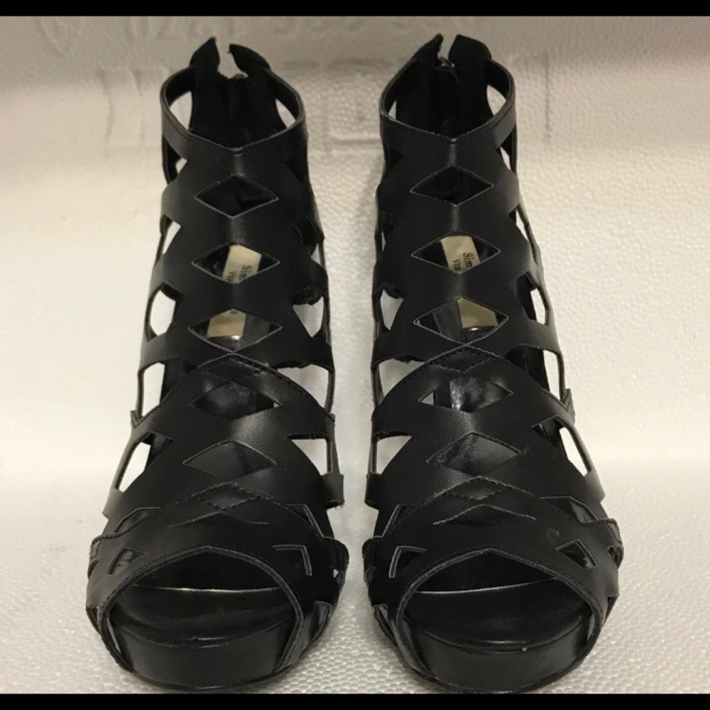Vera Wang Black Heels